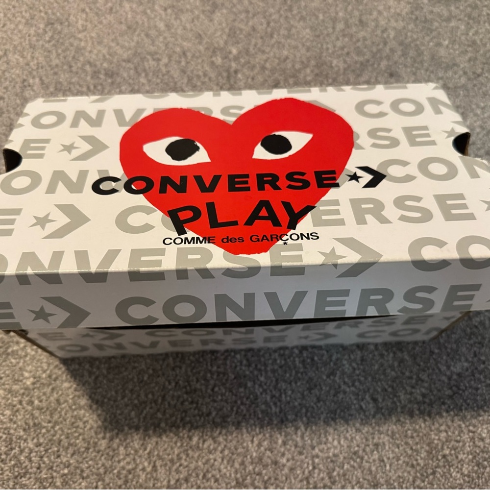 Converse Play Comme des Garçons Red Heart Box
